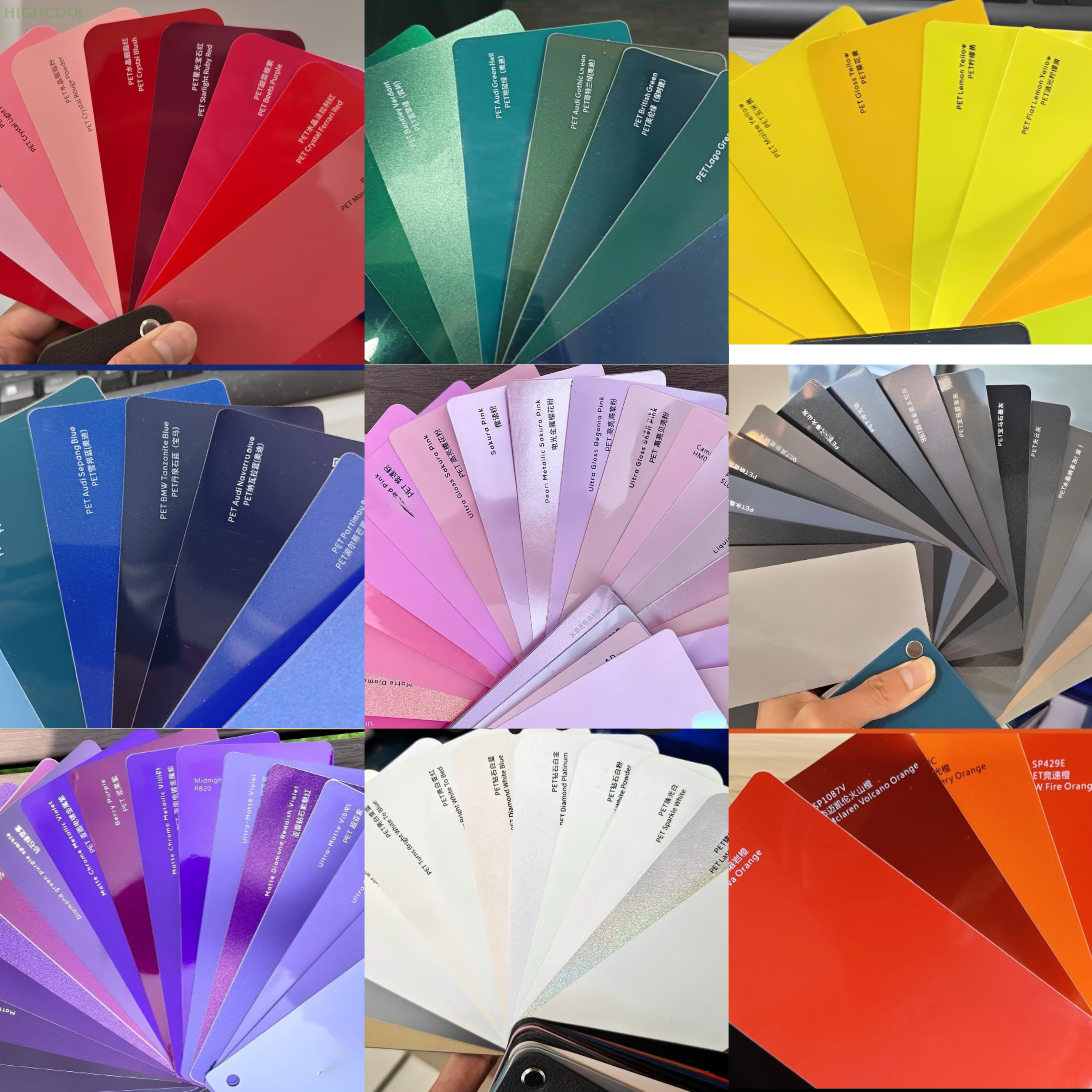 USA Quality Self Healing Car Wrapping Wrap Films